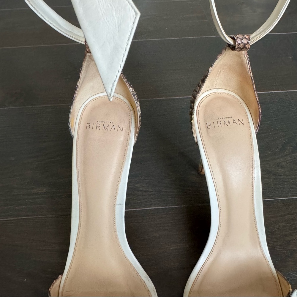 Alexandre Birman Cream Heels - Picture 2 of 6